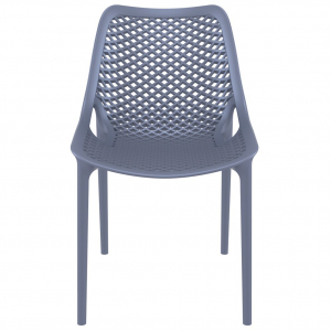 Комплект пластиковых стульев Siesta Contract Air Set 4 стеклопластик темно-серый Фото 5