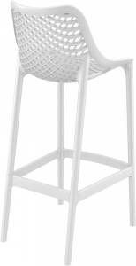 Комплект пластиковых барных стульев Siesta Contract Air Bar 75 Set 4 стеклопластик белый Фото 8