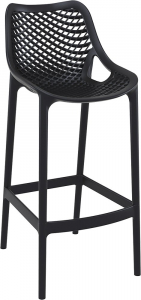 Комплект пластиковых барных стульев Siesta Contract Air Bar 75 Set 2 стеклопластик черный Фото 6