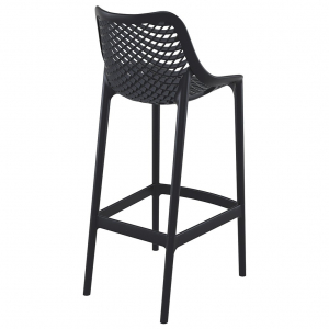 Комплект пластиковых барных стульев Siesta Contract Air Bar 75 Set 2 стеклопластик черный Фото 7