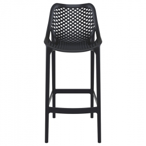Комплект пластиковых барных стульев Siesta Contract Air Bar 75 Set 2 стеклопластик черный Фото 4
