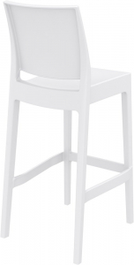 Комплект пластиковых барных стульев Siesta Contract Maya Bar 75 Set 4 стеклопластик белый Фото 8