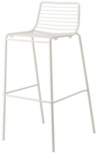 Комплект барных металлических стульев Scab Design Summer Set 2 сталь белый Фото 3