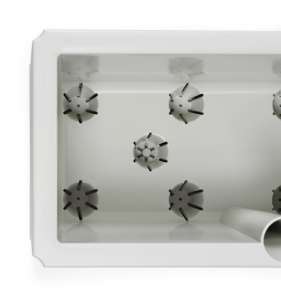 Модуль-кашпо пластиковый Nardi Sipario Vaso стеклопластик гессо Фото 5
