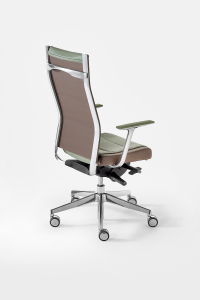 Кресло для руководителя Kastel Kosmo Top алюминий, сталь, полиуретан, искусственная кожа Фото 6