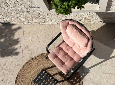 Подушка-подголовник для лаунж кресла Nardi Folio акрил розовый Фото 8