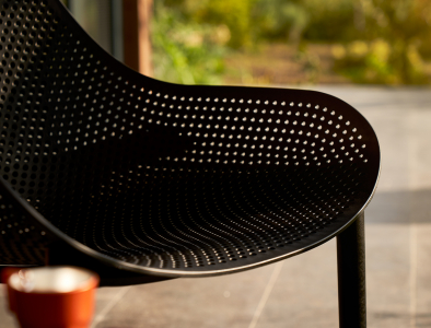 Лаунж-кресло пластиковое Siesta Contract Sky Lounge стеклопластик, полипропилен черный Фото 14
