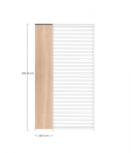 Панель вертикальная для перголы Garden Relax Ocean алюминий светло-коричневый Фото 2
