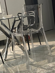 Комплект прозрачных стульев Scab Design Vanity Set 4 поликарбонат прозрачный Фото 9