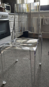 Комплект прозрачных стульев Scab Design Glenda Set 4 поликарбонат прозрачный Фото 14