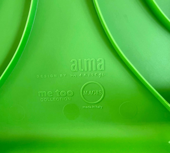 Стул пластиковый детский Magis Alma полипропилен, стекловолокно зеленый Фото 11