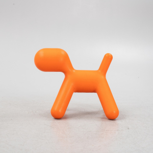 Собака пластиковая Magis Puppy полиэтилен оранжевый Фото 4