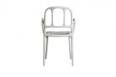 Кресло пластиковое Magis Mila полипропилен, стекловолокно белый Фото 4