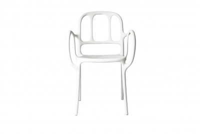 Кресло пластиковое Magis Mila полипропилен, стекловолокно белый Фото 6