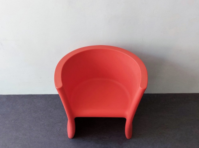 Кресло пластиковое детское Magis Trioli полиэтилен красный Фото 12