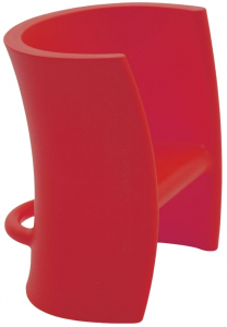 Кресло пластиковое детское Magis Trioli полиэтилен красный Фото 1