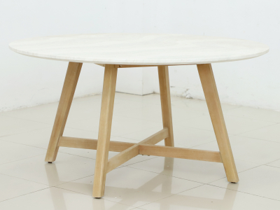 Комплект деревянной мебели Tagliamento Mali эвкалипт, алюминий, роуп, ткань натуральный Фото 14