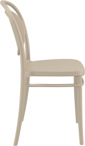 Комплект пластиковых стульев Siesta Contract Marcel Set 2 стеклопластик бежевый Фото 6