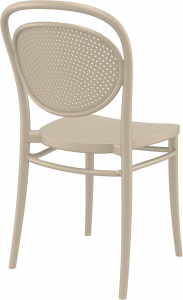 Комплект пластиковых стульев Siesta Contract Marcel Set 4 стеклопластик бежевый Фото 7