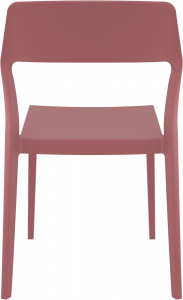 Комплект пластиковых стульев Siesta Contract Snow Set 2 стеклопластик марсала Фото 8