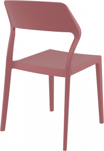 Комплект пластиковых стульев Siesta Contract Snow Set 2 стеклопластик марсала Фото 9