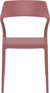 Комплект пластиковых стульев Siesta Contract Snow Set 2 стеклопластик марсала Фото 10