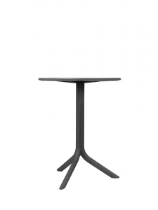 Комплект пластиковых столов Nardi Spritz + Spritz Mini Set 2 стеклопластик антрацит Фото 7