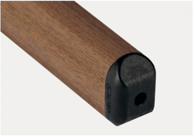 Зонт профессиональный 3х3 м Scolaro Galileo Wood алюминий, акрил имитация ироко, слоновая кость Фото 9