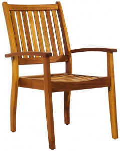 Кресло деревянное Tagliamento Halikarnas ироко Фото 1