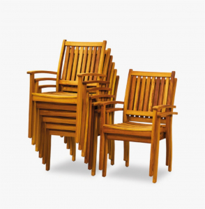 Кресло деревянное Tagliamento Halikarnas ироко Фото 4