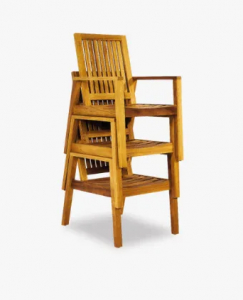 Кресло деревянное Tagliamento Didim ироко Фото 4