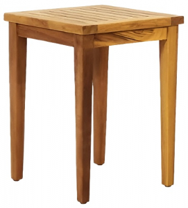Столик деревянный кофейный Tagliamento Side Table ироко Фото 4