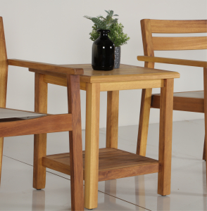 Столик деревянный кофейный Tagliamento Efes ироко Фото 4