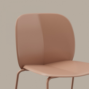 Стул пластиковый Scab Design Mentha Go Green сталь, технополимер карамельный Фото 5