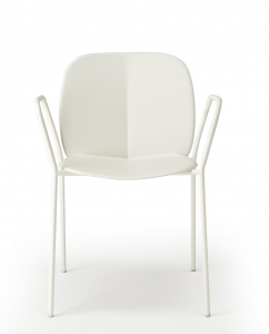 Кресло пластиковое Scab Design Mentha Go Green сталь, технополимер лен Фото 3