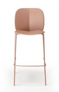 Стул пластиковый барный Scab Design Mentha Go Green сталь, технополимер карамельный Фото 3