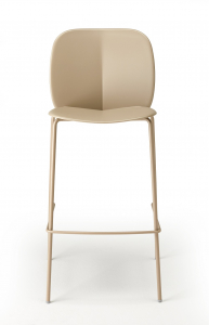 Стул пластиковый барный Scab Design Mentha Go Green сталь, технополимер тортора Фото 4