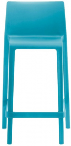 Стул пластиковый полубарный PEDRALI Volt стеклопластик синий Фото 1