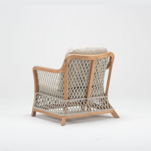 Комплект плетеной мебели Tagliamento Melisa каштан, искусственный ротанг, олефин Фото 11