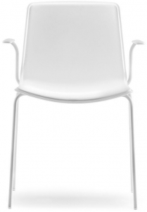 Кресло пластиковое PEDRALI Tweet металл, стеклопластик белый Фото 1