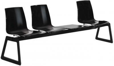 Система сидений на 3 места и столик PAPATYA X-Treme Bench сталь, поликарбонат Фото 1