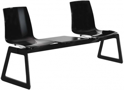 Система с двумя сиденьями и столиком PAPATYA X-Treme Bench сталь, поликарбонат Фото 1