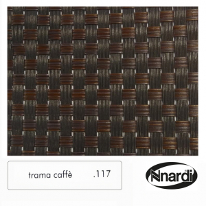 Шезлонг-лежак пластиковый со столиком Nardi Omega Pop полипропилен, текстилен кофе Фото 5