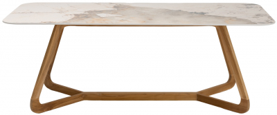 Стол керамический обеденный RosaDesign Corinto тик, керамика Фото 1