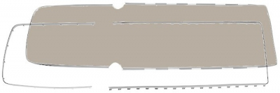 Ремкомплект к лежаку Nardi Ricambio Atlantico синтетическая ткань белый, тортора Фото 1