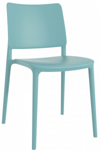 Комплект пластиковых стульев PAPATYA Joy-S Set 2 стеклопластик голубой Фото 4