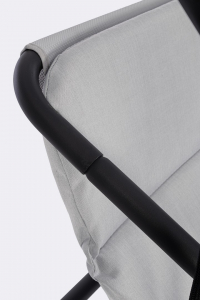 Диван-качели с подушкой Garden Relax Arkell сталь, полиэстер антрацит, серый Фото 8