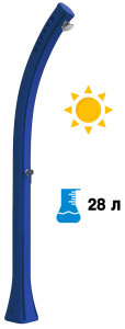 Душ солнечный Arkema Happy Five F 500 полиэтилен высокой плотности синий Фото 1
