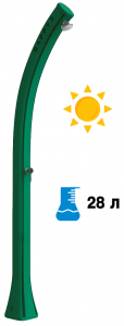 Душ солнечный Arkema Happy Five F 500 полиэтилен высокой плотности зеленый Фото 1