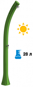 Душ солнечный Arkema Happy Five F 500 полиэтилен высокой плотности светло-зеленый Фото 1
